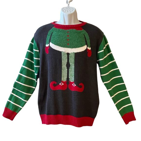 The Rail ELF YOURSELF Holiday Sweater Size Large - Picture 1 of 4